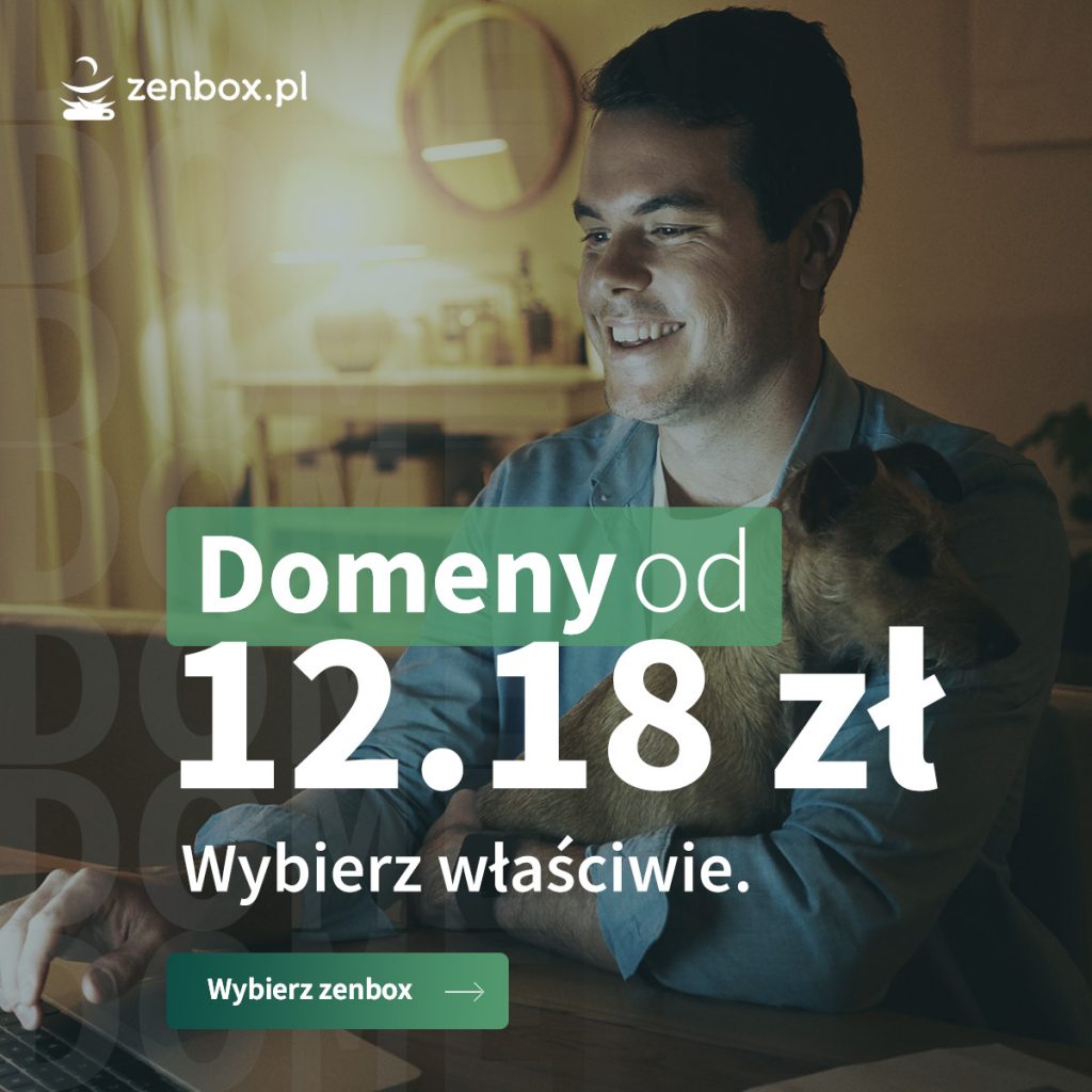 Domeny internetowe w Zenbox.pl