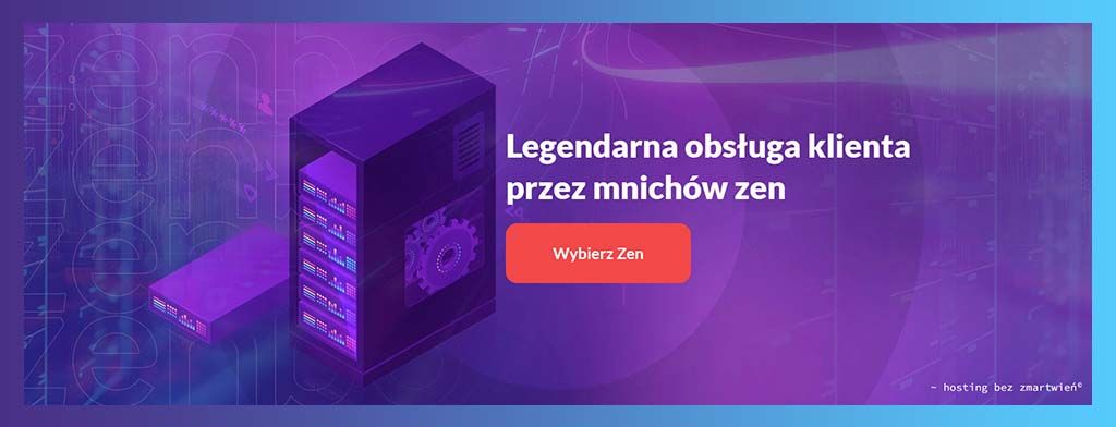 Hosting Zenbox z Legendarną obsługą klienta!