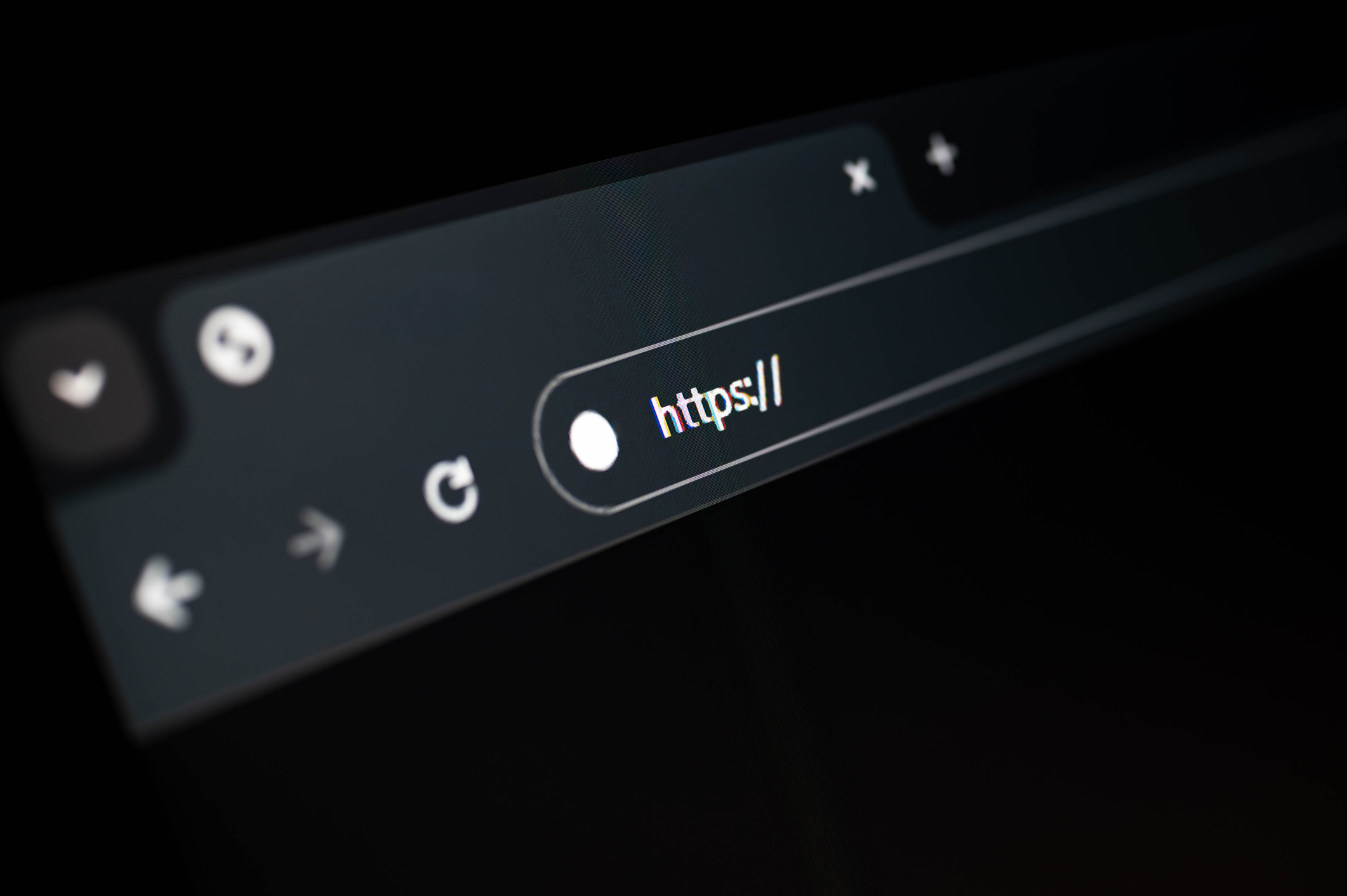 Grafika przedstawiająca stronę internetową zabezpieczoną SSL.