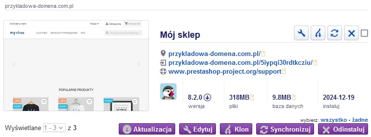 Panel Klienta zenbox